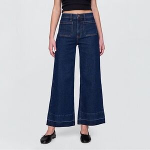 GAP High Stride Wide-Leg Ankle Jeans NWT 28/6R